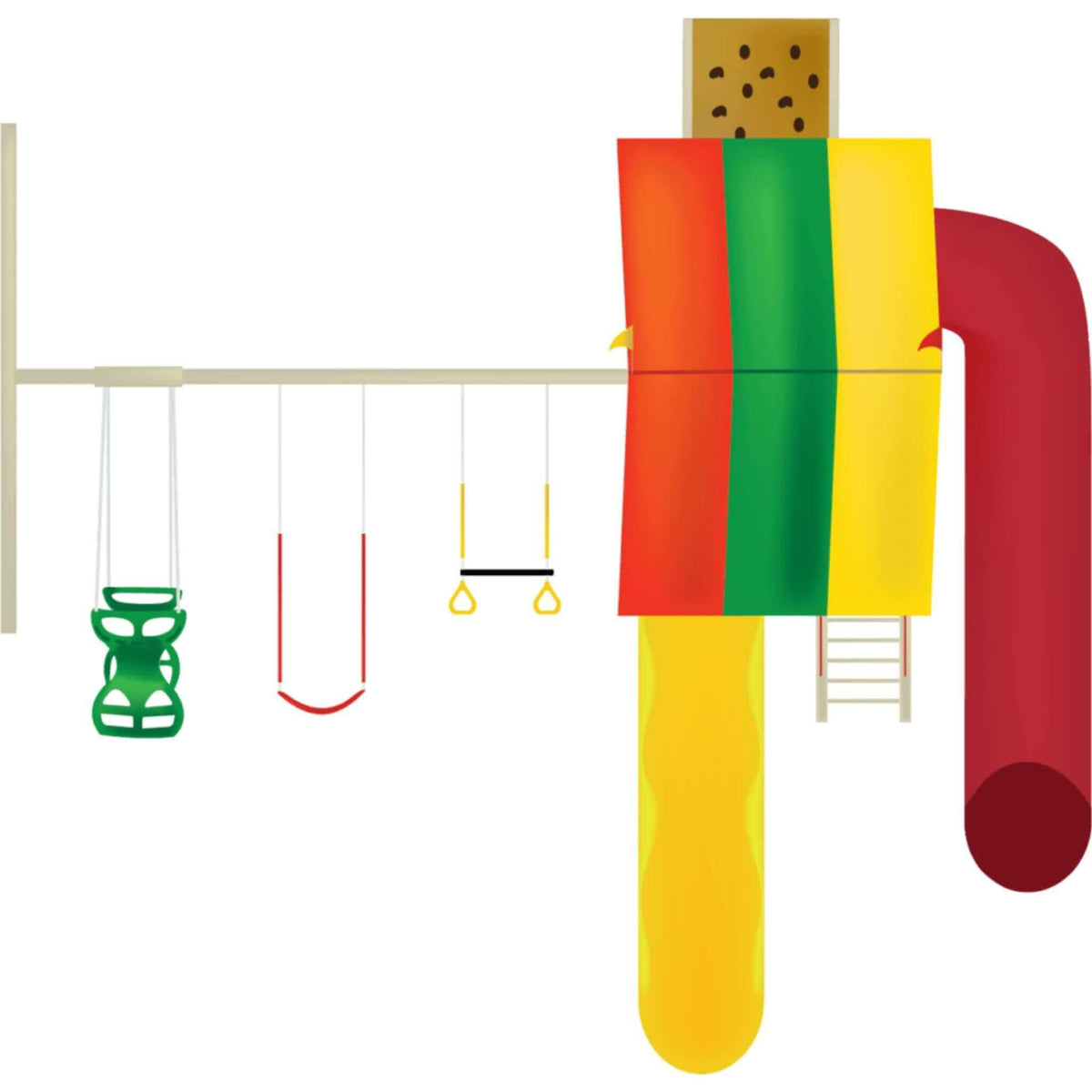 PlayMor Royal Fort Swing Set-