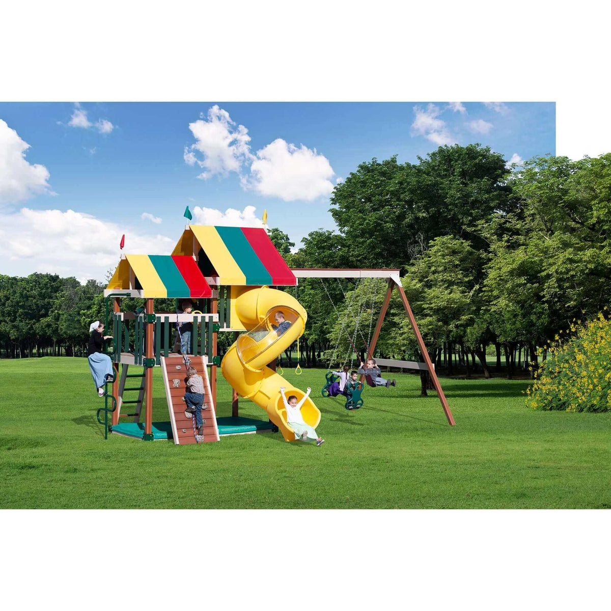 PlayMor Dizzy Delight Swing Set-Default Title