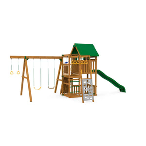 PlayStar Summit Silver Playset-Ready To Assemble (with Post & Beam Pack)
