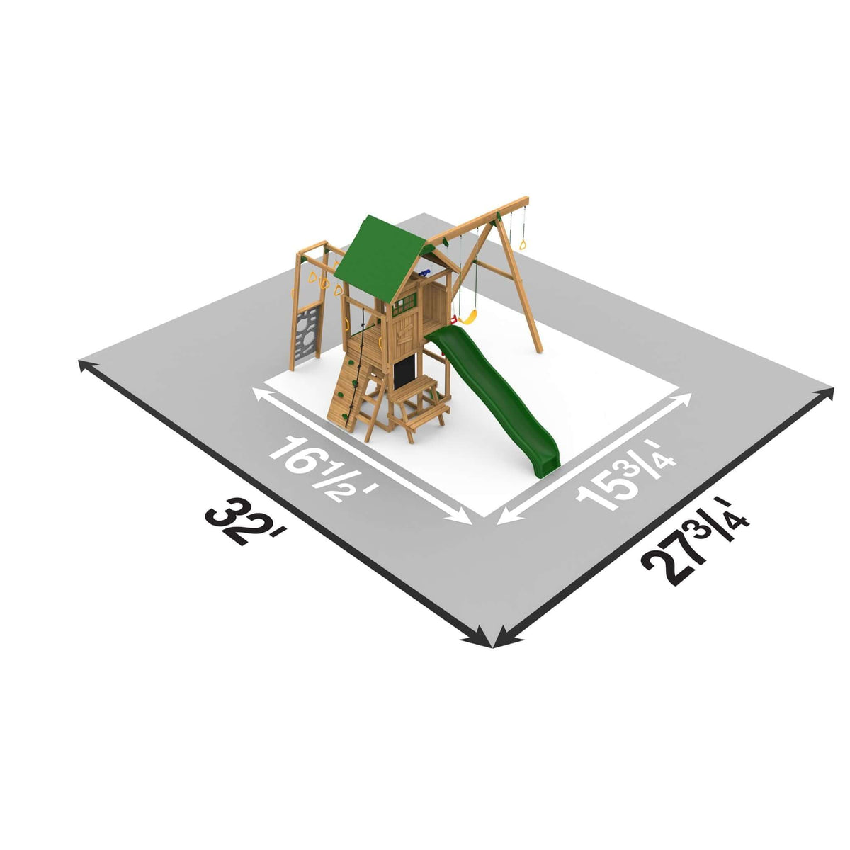 PlayStar Highland Silver Playset-Factory Built