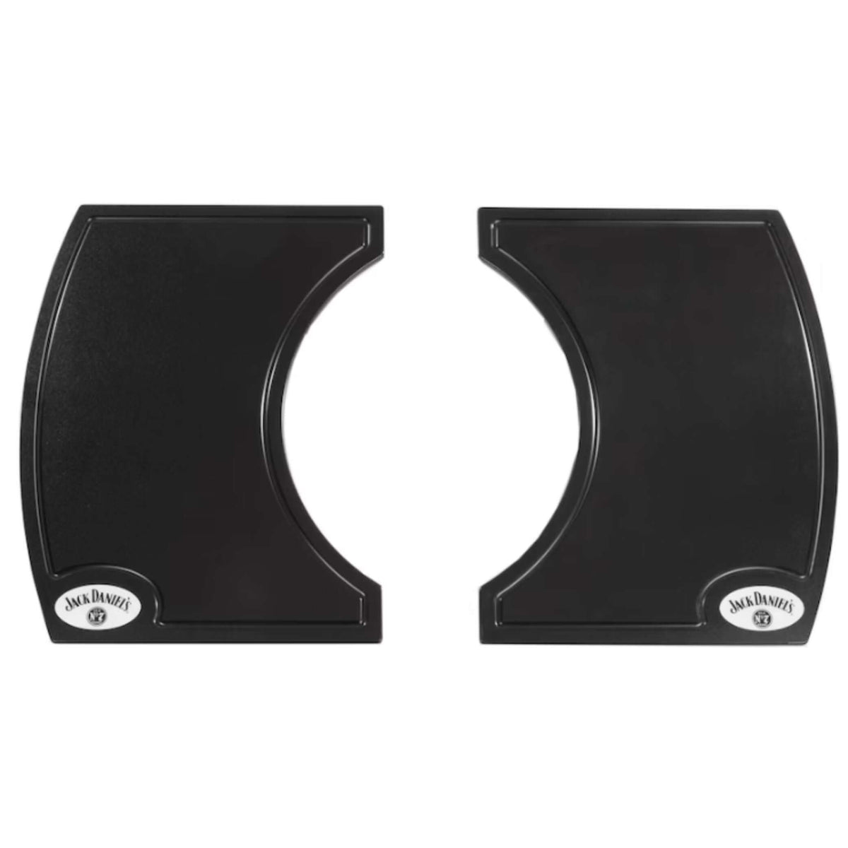 Primo Jack Daniels Edition 2-Pc Island Side Shelves For 308/368 Steel Cart - Oval XL/Large-Default Title