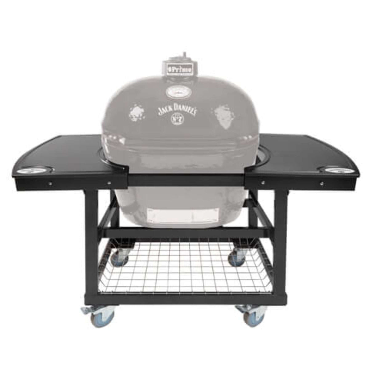 Primo Jack Daniels Edition 2-Pc Island Side Shelves For 308/368 Steel Cart - Oval XL/Large-