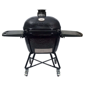 Primo Oval X-Large 400 Charcoal All-In-One Kamado Grill-Charcoal