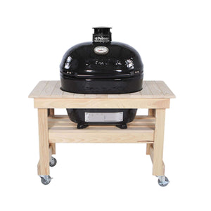 Primo Oval X-Large 400 Charcoal All-In-One Kamado Grill-