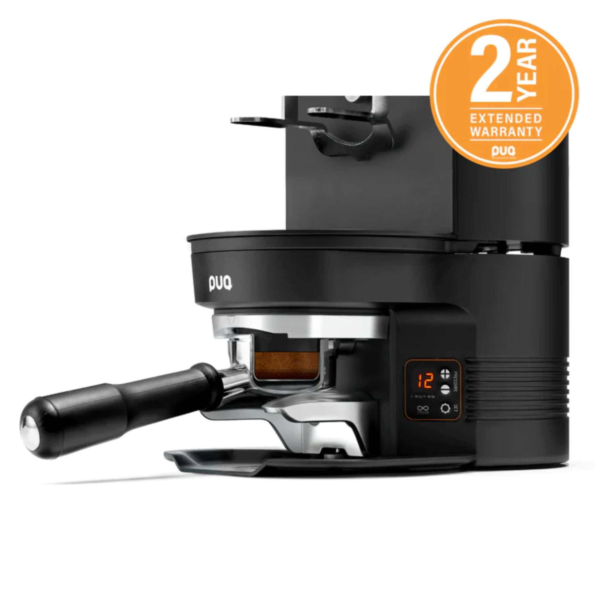 Puqpress Gen 5 M3 Automatic Coffee Tamper-Matte White