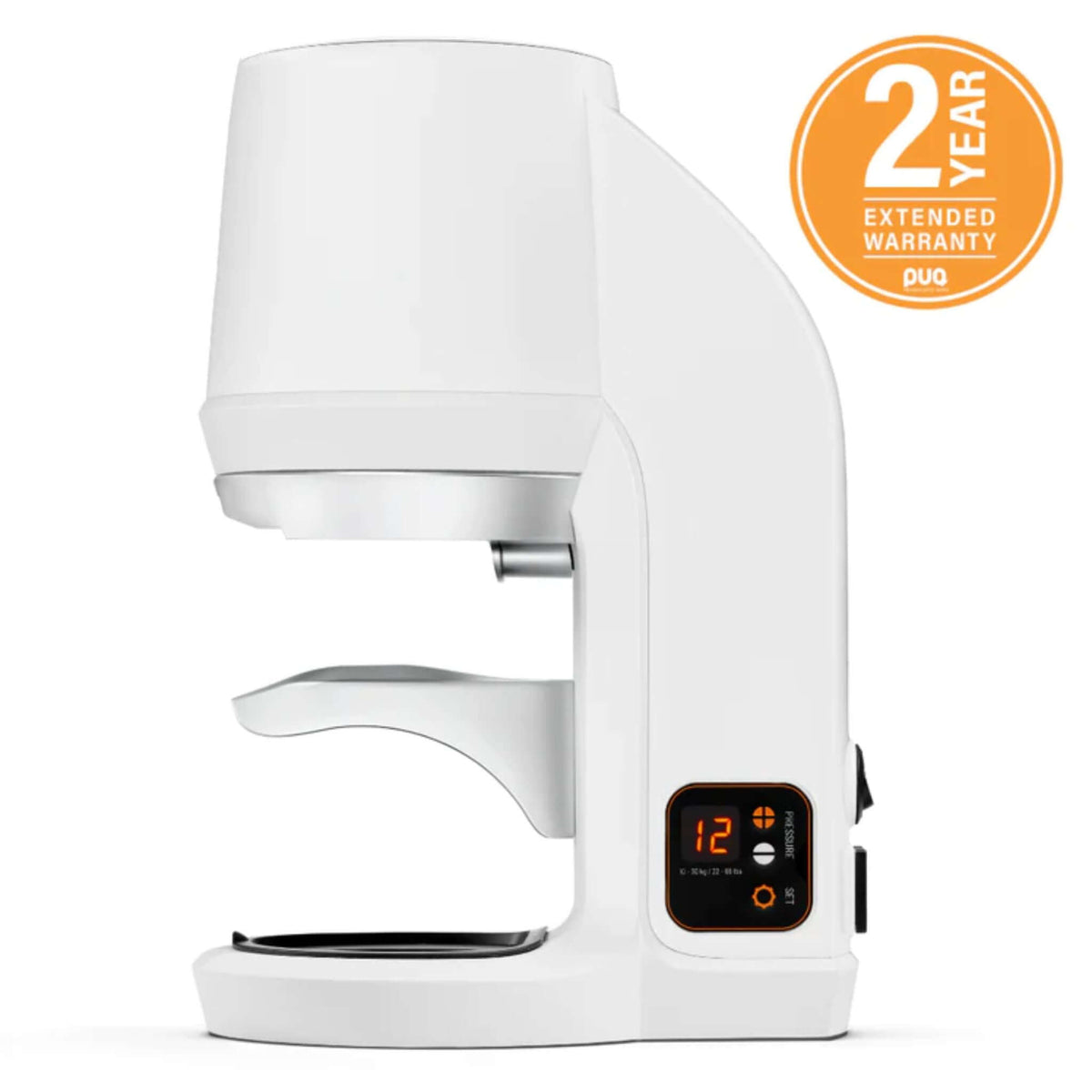 Puqpress Gen 5 Q1 Automatic Coffee Tamper-Matte White