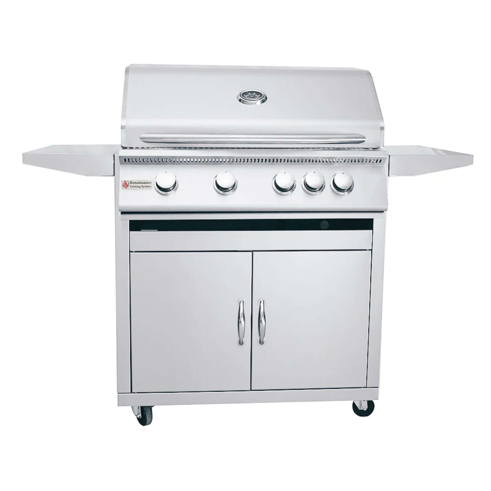 Renaissance Cooking Systems 32" Premier Freestanding Grill-Natural Gas