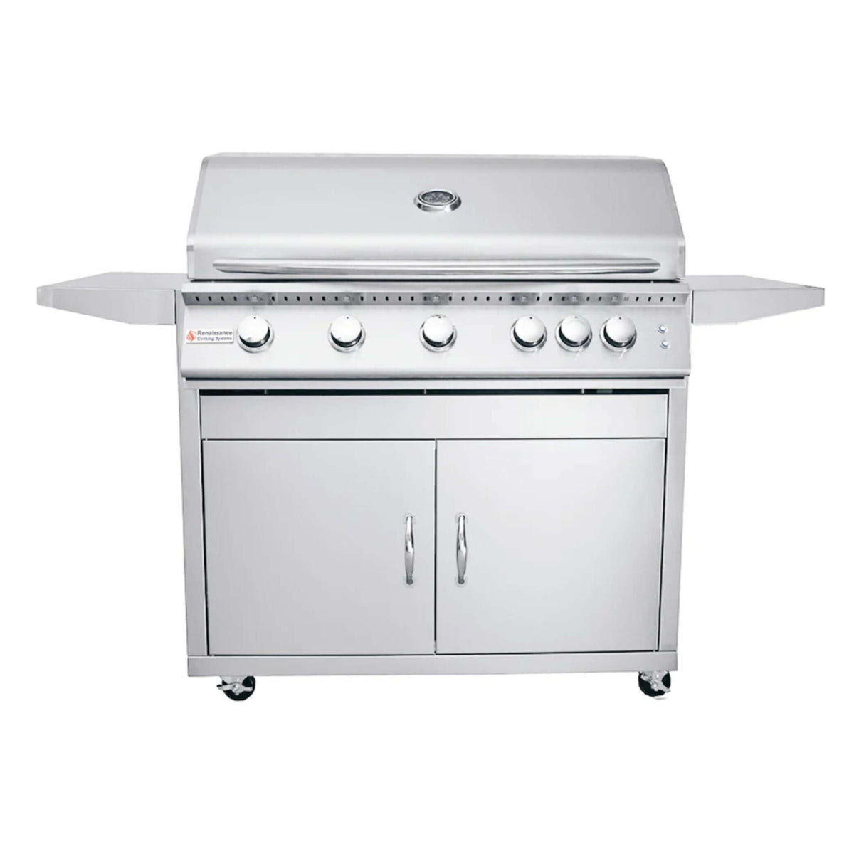 Renaissance Cooking Systems 40" Premier "L" Freestanding Grill-