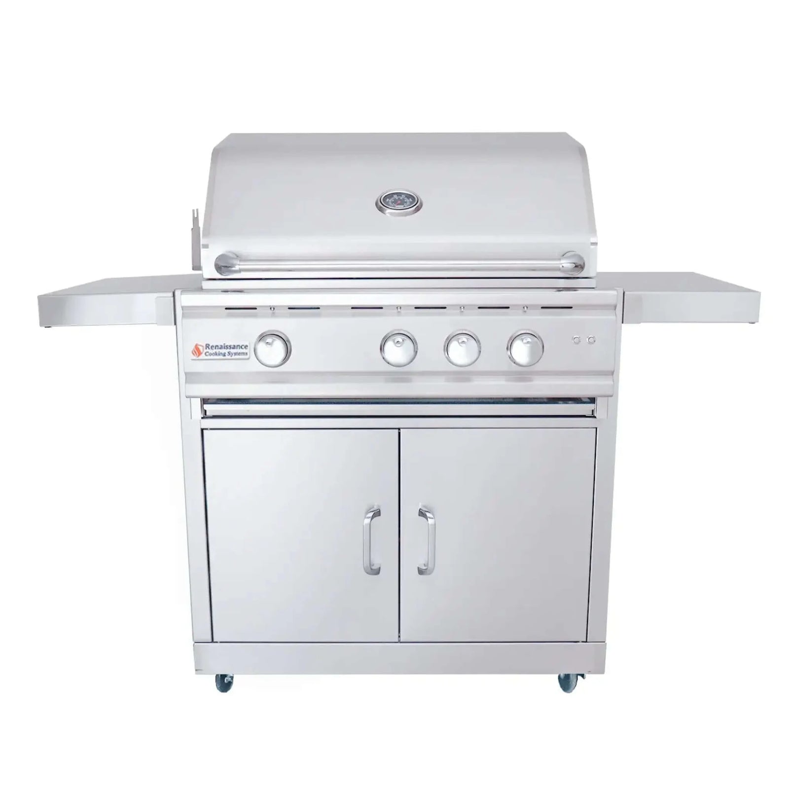 Renaissance Cooking Systems 30" Cutlass Pro Freestanding Grill-Natural Gas