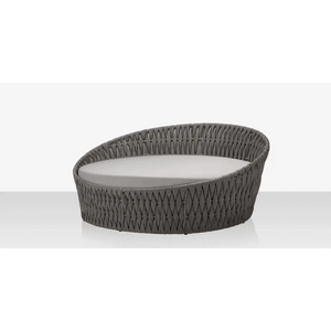 Source Furniture Aria Oval Daybed-Gray Weave
