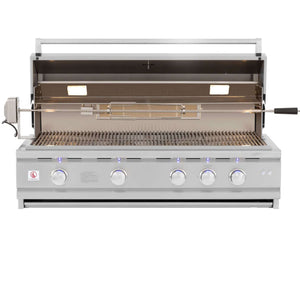 Summerset TRL 44" Built In 4 Burner Grill with Rotisserie-Natural Gas