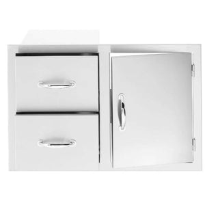 Summerset 33" Stainless Steel 2-Drawer & Access Door Combo-Default Title