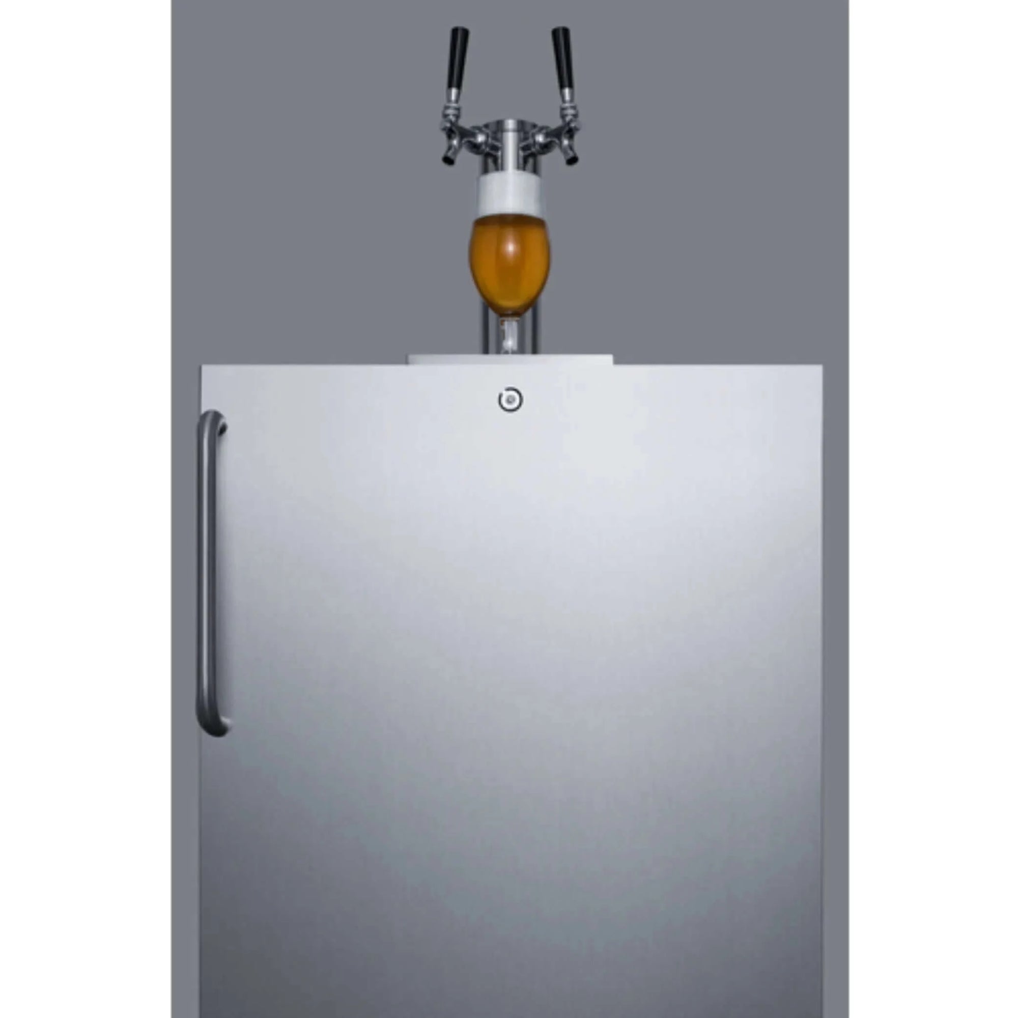 Summit 24" Wide Outdoor Kegerator, ADA Compliant-Dual Tap