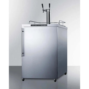 Summit 24" Wide Outdoor Kegerator - Thin Handle-