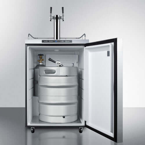Summit 24" Wide Outdoor Kegerator - HH - 49"H-