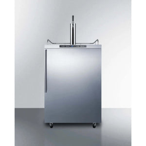 Summit 24" Wide Outdoor Kegerator - TH - 49"H-Dual Tap