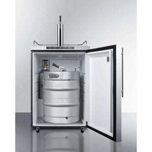 Summit 24" Wide Outdoor Kegerator - TH - 49"H-