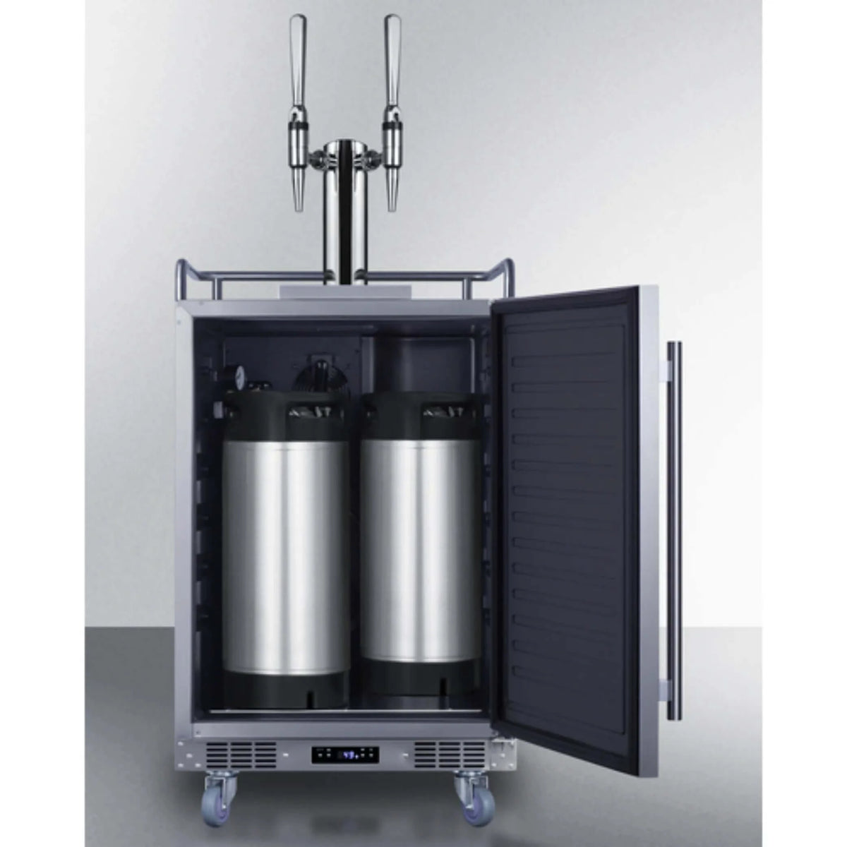 Summit 24" Wide Built-In Nitro Coffee Kegerator-