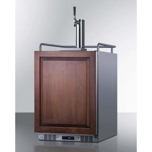 Summit 24" Wide Built-In Kegerator - Panel Ready-Single Tap