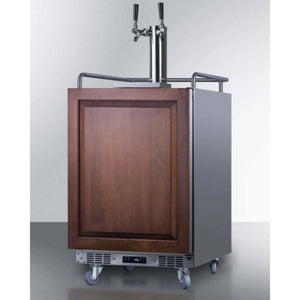 Summit 24" Wide Built-In Kegerator - Panel Ready-