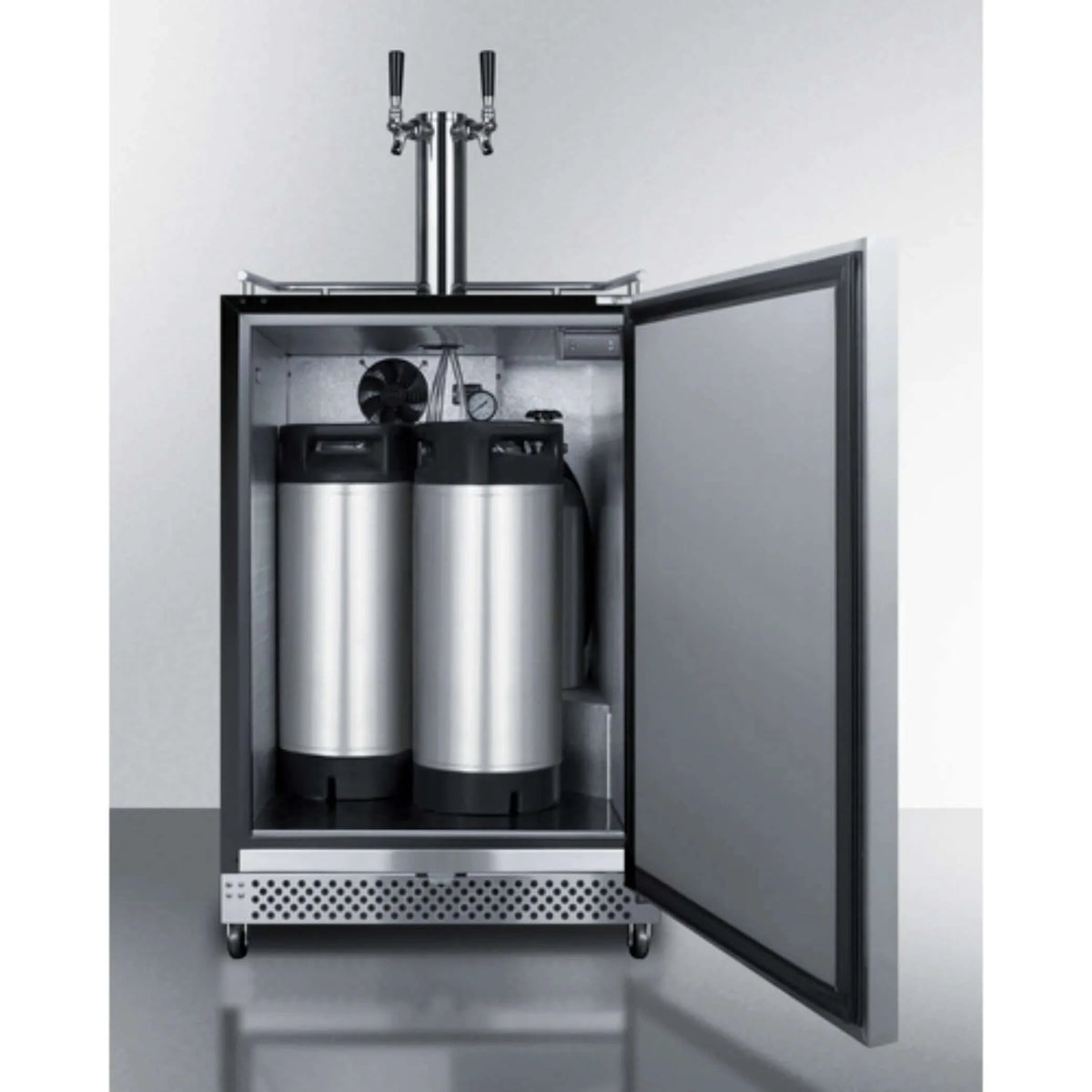 Summit 24" Wide Built-In Outdoor Cold Brew Coffee Kegerator-