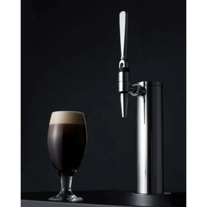 Summit 24" Wide Built-In Outdoor Nitro Coffee Kegerator-Dual Tap