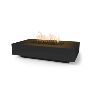 The Outdoor Plus Rectangular Cabo Fire Pit - Powder Coated Metal-