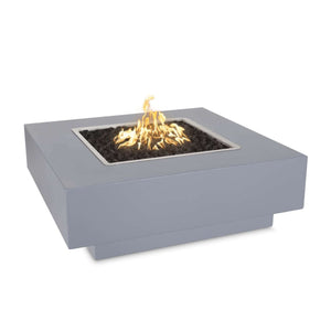 The Outdoor Plus Square Cabo Fire Pit - Powder Coated Metal-