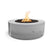 The Outdoor Plus Round Unity Fire Pit - Stainless Steel - 18"-Low Voltage Electronic Ignition