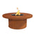 The Outdoor Plus Round Mabel Fire Table - Copper-Low Voltage Electronic Ignition