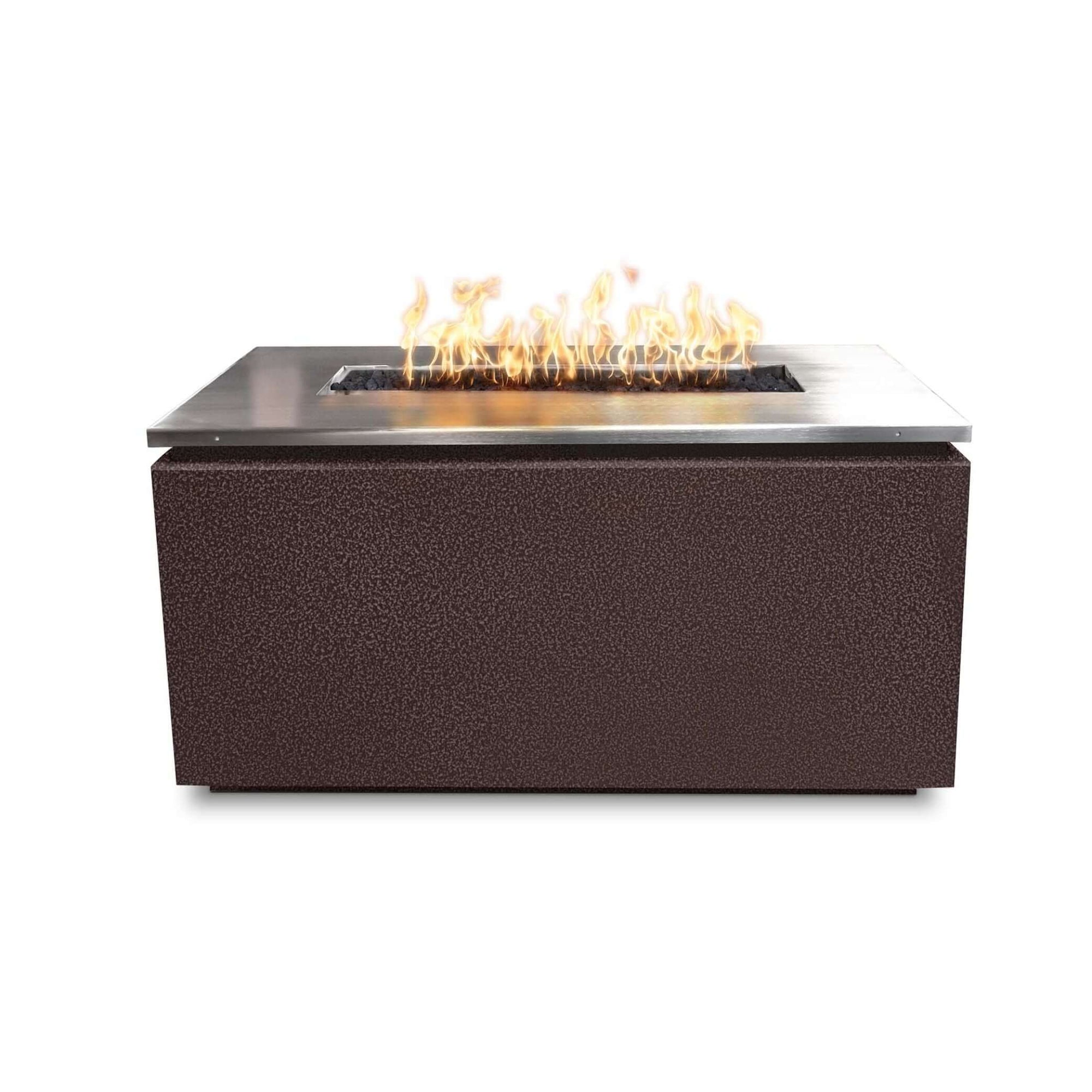 The Outdoor Plus Rectangular Merona Fire Table-Low Voltage Electronic Ignition