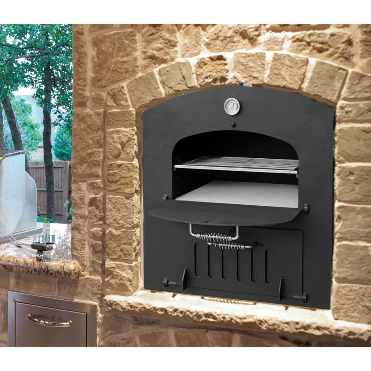 Tuscan Chef GX-CM Medium Built-In Pizza Oven-