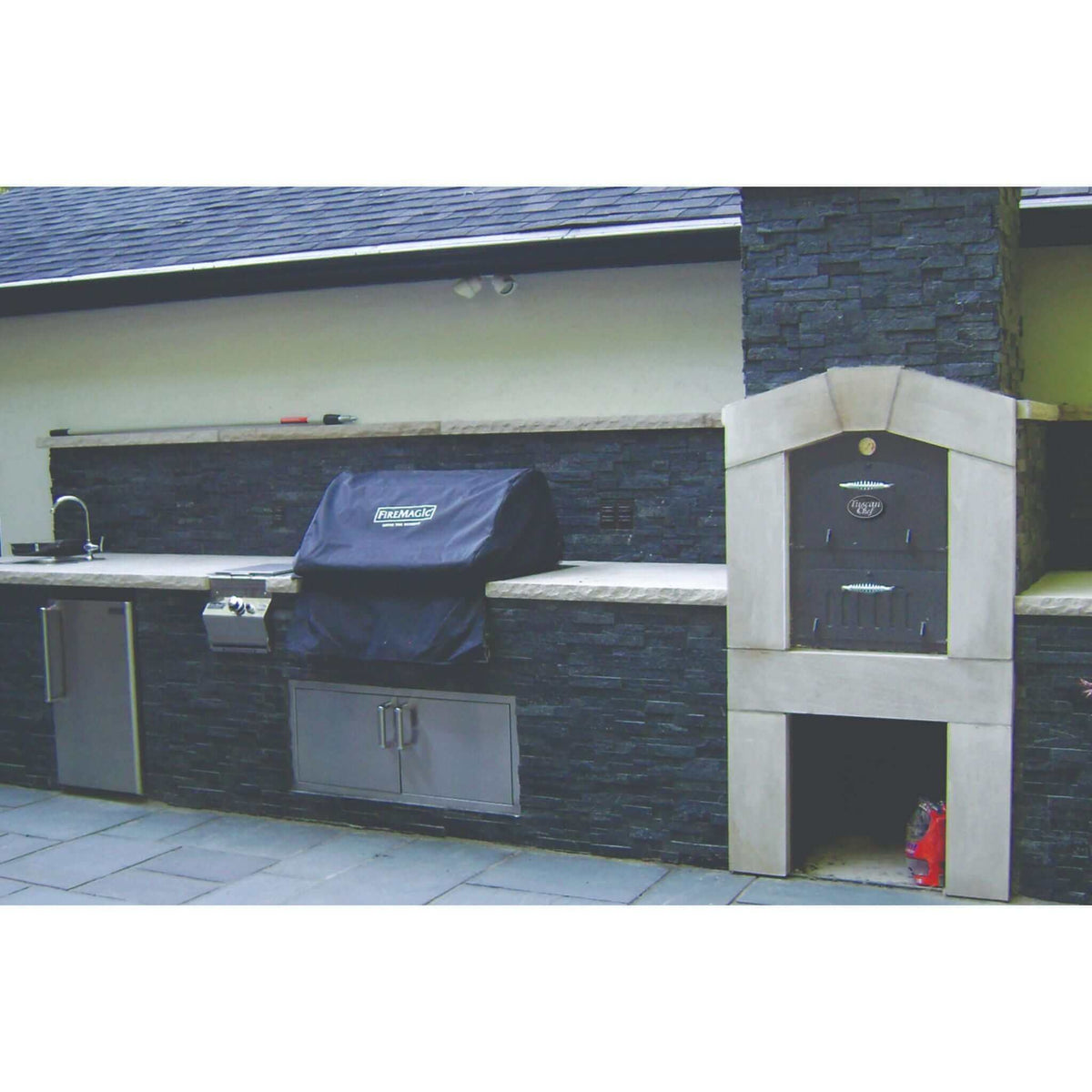 Tuscan Chef GX-CM Medium Built-In Pizza Oven-