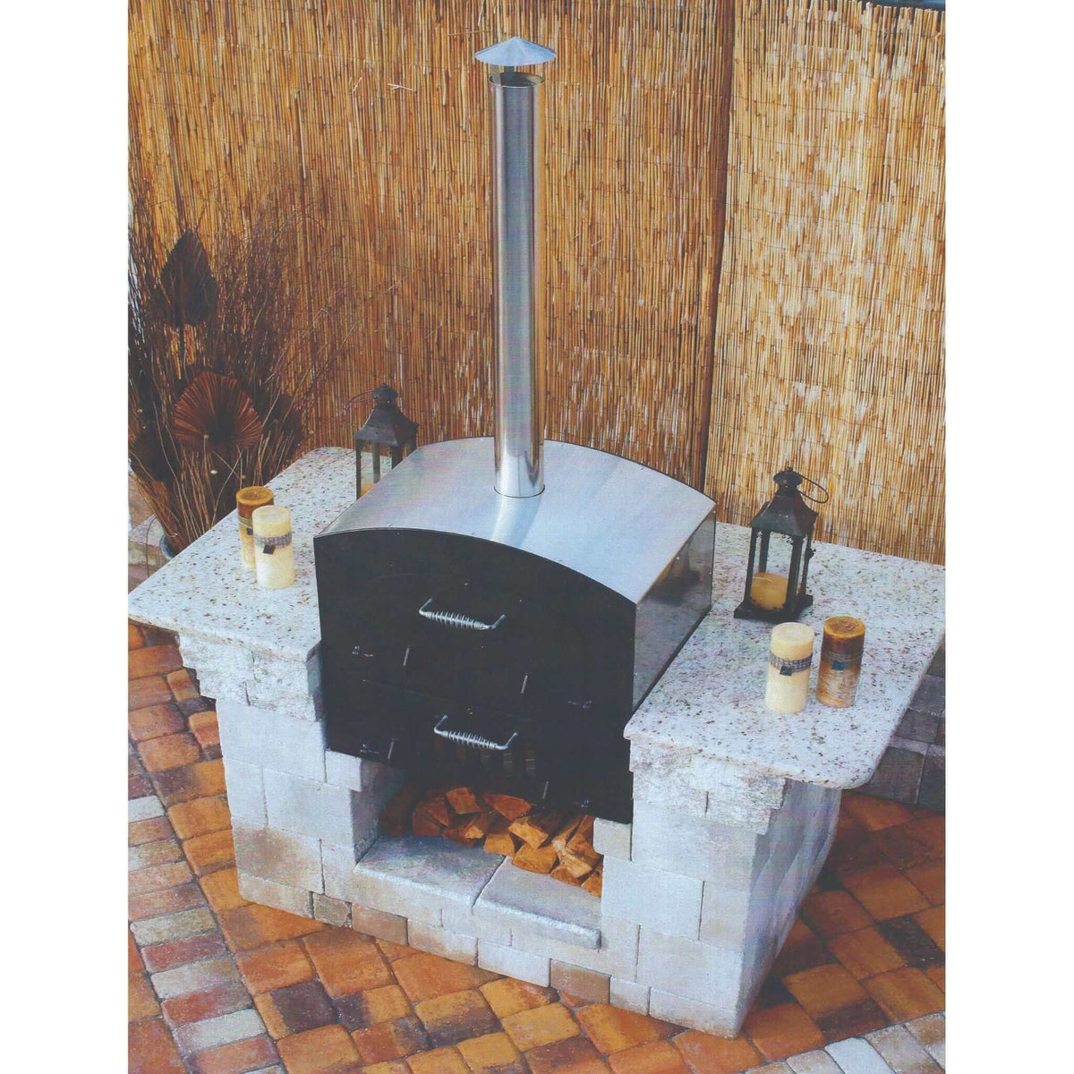 Tuscan Chef GX-CM Medium Built-In Pizza Oven-