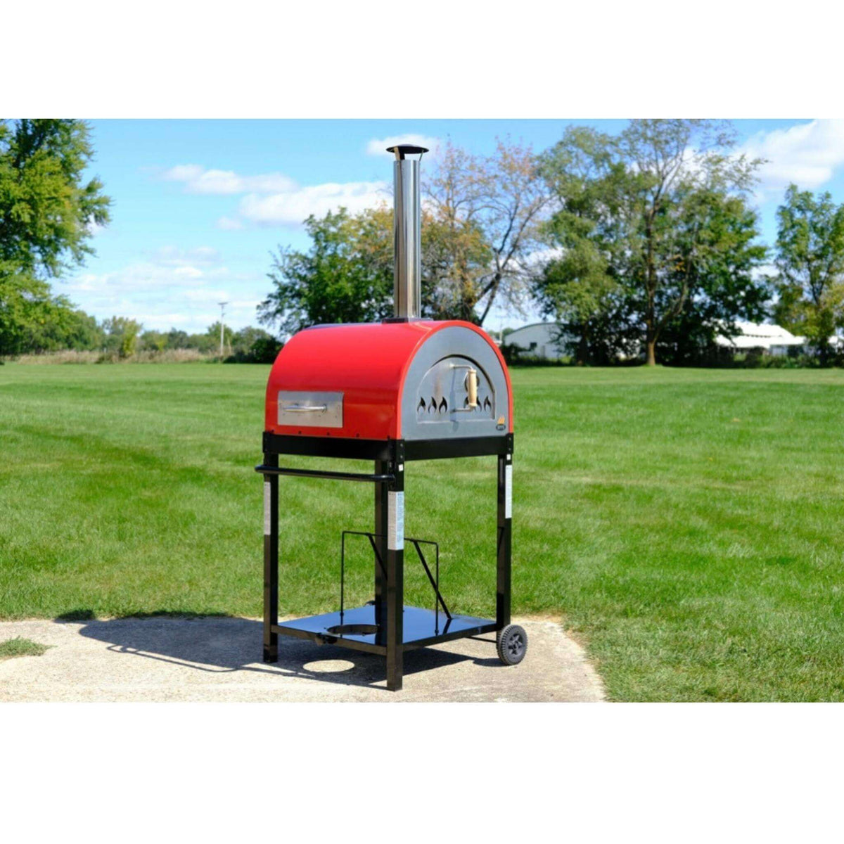 WPPO Traditional 25" Multi Fueled Pizza Oven-