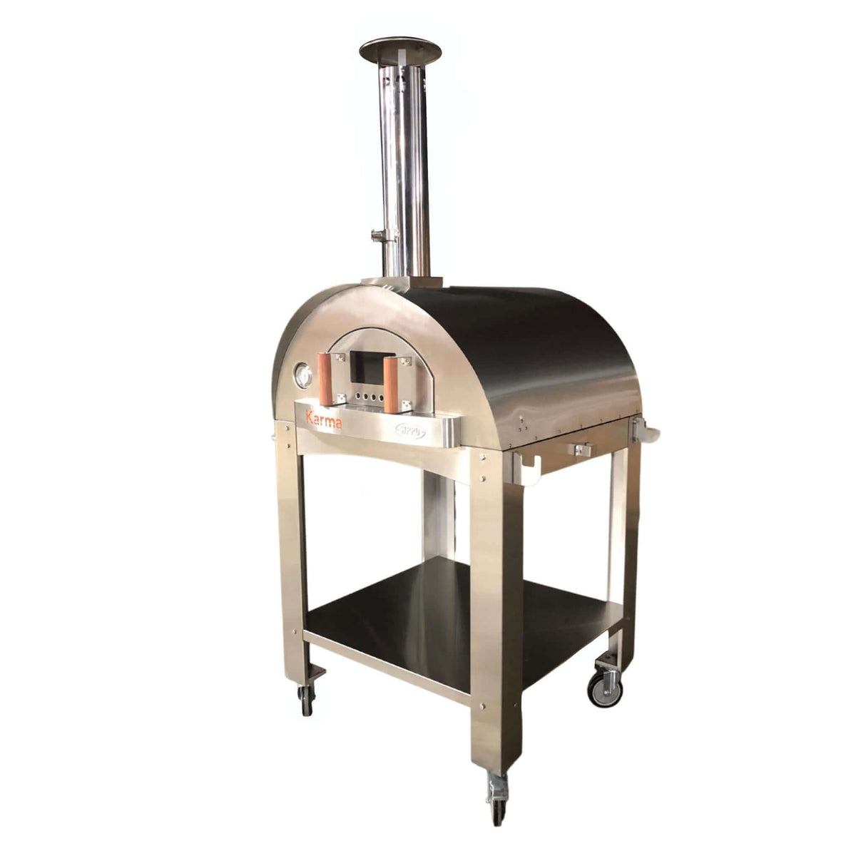WPPO Karma Stainless Steel Professional Wood Fired Oven-