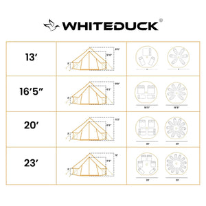 White Duck Outdoors Avalon Bell Tent-