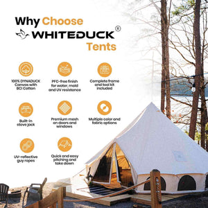 White Duck Outdoors Avalon Bell Tent-