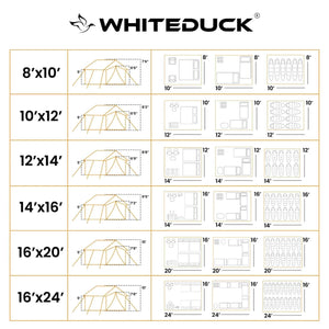 White Duck Outdoors Alpha PRO Wall Tent-