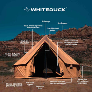 White Duck Outdoors Regatta Bell Tent-13'