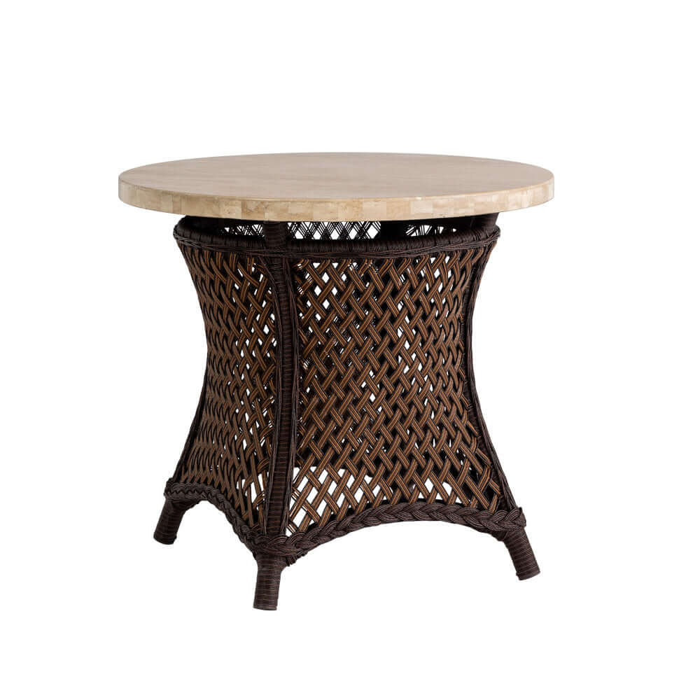 Lloyd Flanders Grand Traverse 24" Round End Table - 71524