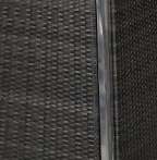 Black and Grey Wicker